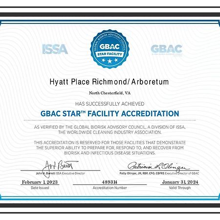 Hyatt Place Richmond Arboretum מראה חיצוני תמונה