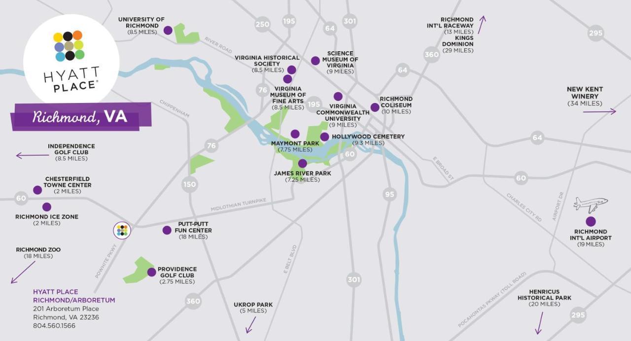 Hyatt Place Richmond Arboretum מראה חיצוני תמונה
