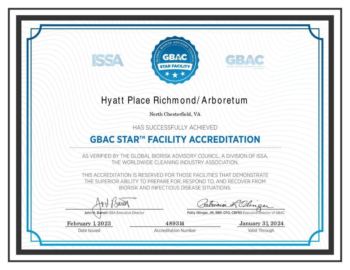 Hyatt Place Richmond Arboretum מראה חיצוני תמונה