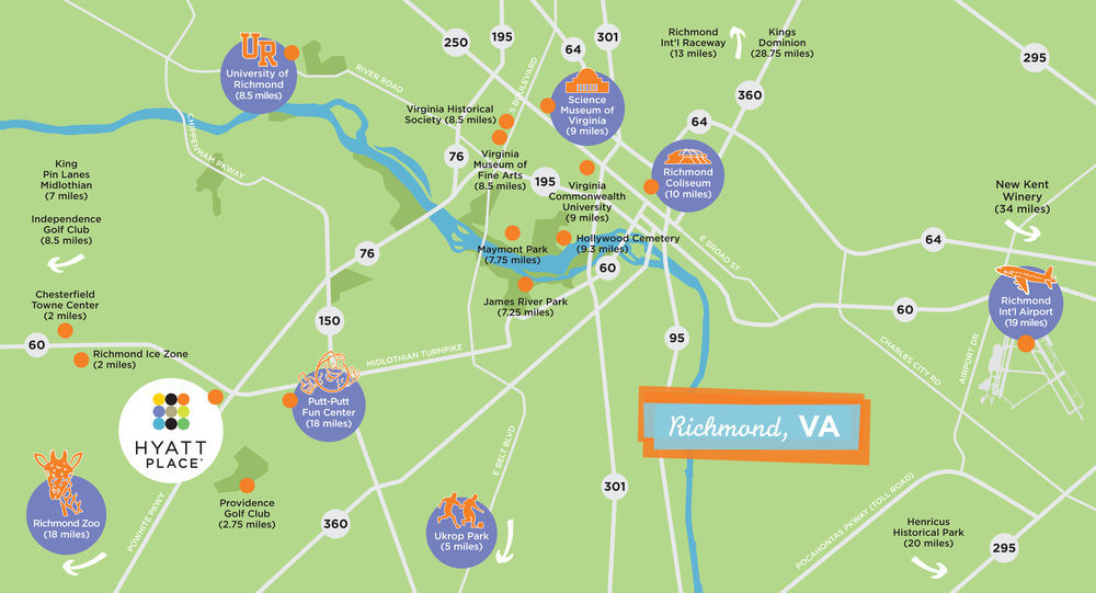 Hyatt Place Richmond Arboretum מראה חיצוני תמונה